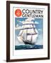 "At Sea," Country Gentleman Cover, June 1, 1935-null-Framed Giclee Print