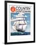 "At Sea," Country Gentleman Cover, June 1, 1935-null-Framed Giclee Print