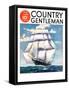 "At Sea," Country Gentleman Cover, June 1, 1935-null-Framed Stretched Canvas