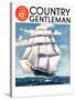 "At Sea," Country Gentleman Cover, June 1, 1935-null-Stretched Canvas