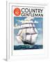 "At Sea," Country Gentleman Cover, June 1, 1935-null-Framed Giclee Print