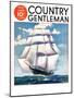 "At Sea," Country Gentleman Cover, June 1, 1935-null-Mounted Giclee Print