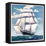 "At Sea,"June 1, 1935-null-Framed Stretched Canvas