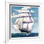 "At Sea,"June 1, 1935-null-Framed Giclee Print