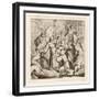 At Seeburg He Condemns the Peasants-Gustav Konig-Framed Art Print