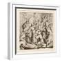 At Seeburg He Condemns the Peasants-Gustav Konig-Framed Art Print