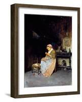 At Sixty Years' of Age, 1874-Giuseppe Costantini-Framed Giclee Print