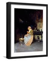 At Sixty Years' of Age, 1874-Giuseppe Costantini-Framed Giclee Print