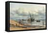 At Southend, Essex-George Arthur Fripp-Framed Stretched Canvas