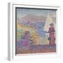 At St. Tropez-Paul Signac-Framed Giclee Print