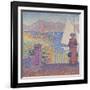 At St. Tropez-Paul Signac-Framed Giclee Print