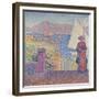 At St. Tropez-Paul Signac-Framed Giclee Print