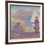 At St. Tropez-Paul Signac-Framed Giclee Print