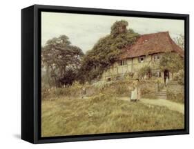 At Stedham Near Midhurst-Helen Allingham-Framed Stretched Canvas