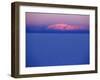 At Sunset a Cloud Is Painted Pink by the Last Rays of the Sun over the Salar De Uyuni, the Largest -John Warburton-lee-Framed Photographic Print