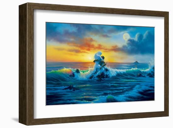 At Sunset-Jim Warren-Framed Art Print