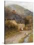 At Symondsbury Near Bridport, Dorset-Helen Allingham-Stretched Canvas