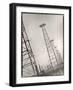 AT&T Long Line Towers That Connect to South America Spreading Out Across the State-Margaret Bourke-White-Framed Photographic Print