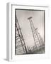 AT&T Long Line Towers That Connect to South America Spreading Out Across the State-Margaret Bourke-White-Framed Photographic Print