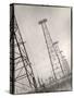 AT&T Long Line Towers That Connect to South America Spreading Out Across the State-Margaret Bourke-White-Stretched Canvas