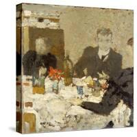 At Table, 1893-Edouard Vuillard-Stretched Canvas