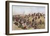 At Tel-El-Kebir, British Troops Under Wolseley Storm Arabi Pasha's Entrenchments-null-Framed Art Print