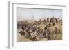 At Tel-El-Kebir, British Troops Under Wolseley Storm Arabi Pasha's Entrenchments-null-Framed Art Print