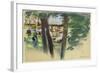 At the Ahlenhorster Fahrhaus, 1909-Max Liebermann-Framed Giclee Print