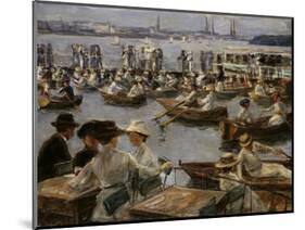 At the Alster in Hamburg, 1910-Max Liebermann-Mounted Giclee Print