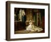 At the Altar, 1870S-Firs Sergeevich Zhuravlev-Framed Giclee Print