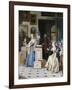 At the Art Dealer's Shop-Jean Carolus-Framed Giclee Print