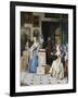 At the Art Dealer's Shop-Jean Carolus-Framed Giclee Print