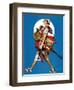 "At the Auction" or "Found Treasure", July 31,1937-Norman Rockwell-Framed Giclee Print