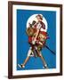 "At the Auction" or "Found Treasure", July 31,1937-Norman Rockwell-Framed Giclee Print