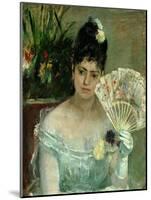 At the ball,1875 Canvas,62 x 52 cm.-Berthe Morisot-Mounted Giclee Print