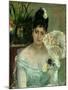 At the ball,1875 Canvas,62 x 52 cm.-Berthe Morisot-Mounted Giclee Print