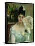 At the ball,1875 Canvas,62 x 52 cm.-Berthe Morisot-Framed Stretched Canvas