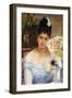 At the Ball-Berthe Morisot-Framed Art Print