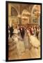 At the Ball-Auguste Francois Gorguet-Framed Giclee Print