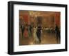 At the Ball-Frederick Vezin-Framed Giclee Print