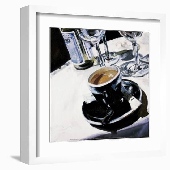 At The Bar 1-Véronique Van Der Esch-Framed Art Print