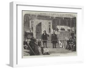 At the Bar of the House of Commons-null-Framed Giclee Print