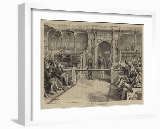 At the Bar of the House-null-Framed Giclee Print