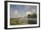 At the Barrage of Loing Near St, Mammes, 1885-Alfred Sisley-Framed Giclee Print