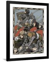 At The Battle of Agincourt, 1902-Patten Wilson-Framed Giclee Print