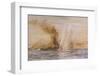 At the Battle of Jutland Hms "Southampton" Sails Under Fire from the German Fleet-William Lionel Wyllie-Framed Photographic Print