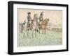 At the Battle of Marengo Desaix Thinks It's Too Late for Victory-Job-Framed Art Print