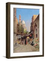 At the Bazaar-Richard Karlovich Zommer-Framed Giclee Print