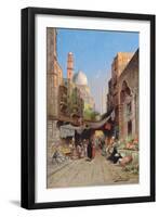 At the Bazaar-Richard Karlovich Zommer-Framed Giclee Print