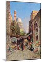 At the Bazaar-Richard Karlovich Zommer-Mounted Giclee Print